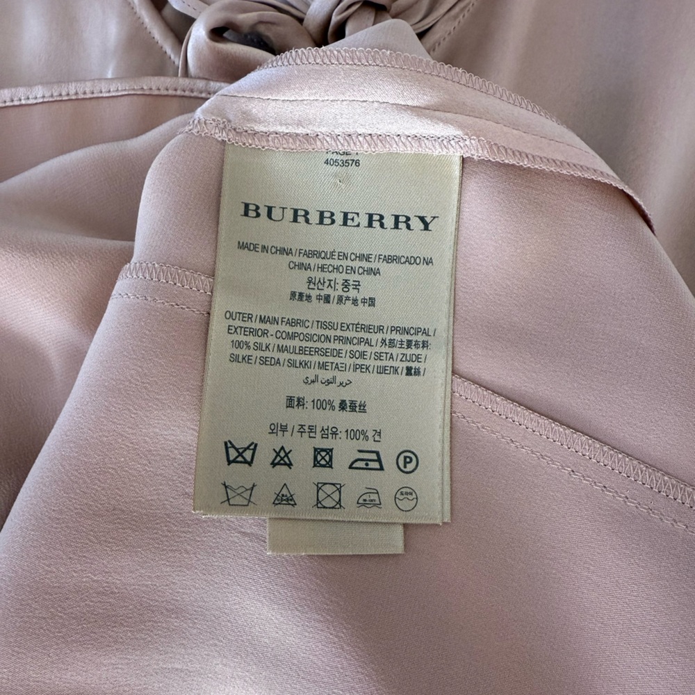 Burberry Silk Dress (US4) - Picture 4 of 4